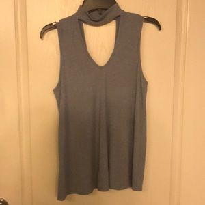 Choker style tank top
